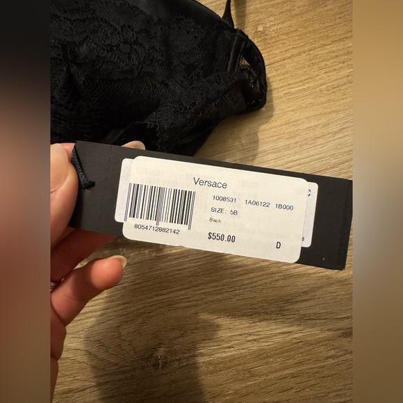 NWT Versace Lace Long Lien Bra - Picture 8 of 11